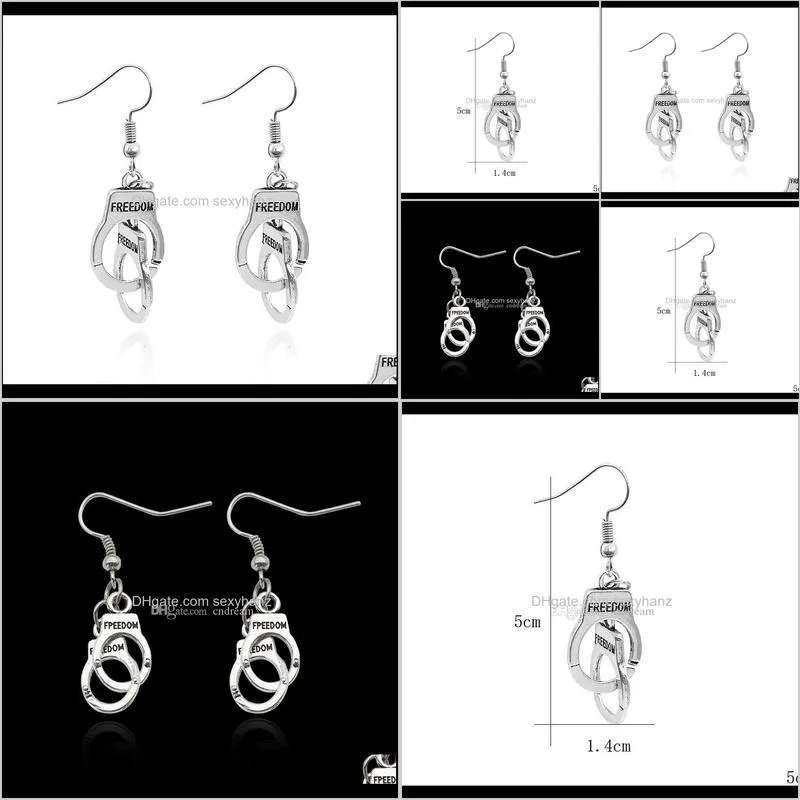 dom handcuff earrings dangle ear cuffs for women mens inspiration fashion jewelry gift will and sandy drop shipping