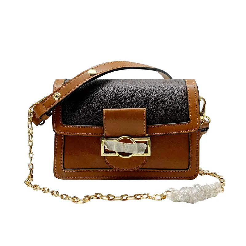 本革の女性ショルダーバッグサドル2024ファッションビンテージ印刷ハンドバッグレディース高品質の財布とショルダーバッグ