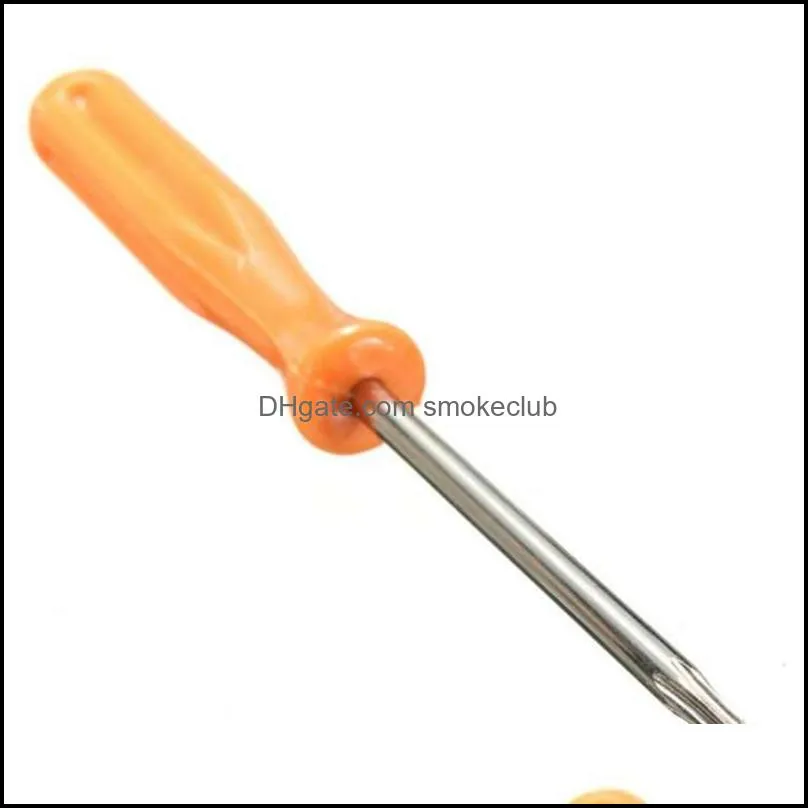 Useful Plum blossom type screwdrivers With Hole Screwdriver 3x100mm OOD6388