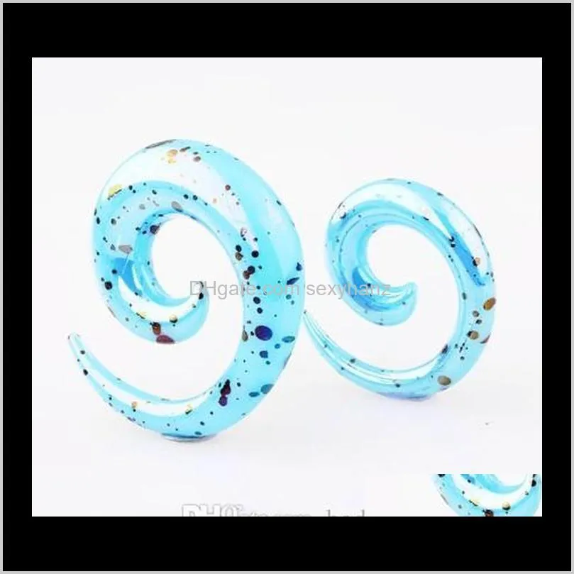 tapers spirals and plugs with o rings piercings stretchers expanders 00 gauges for ears earlobes stretching 2g taper