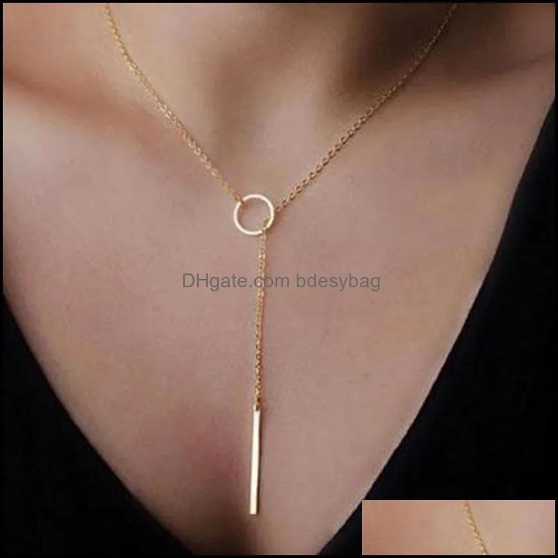 Chains 2021 Minimalist Simple Metal Short Necklace Gifts Europe And The United States