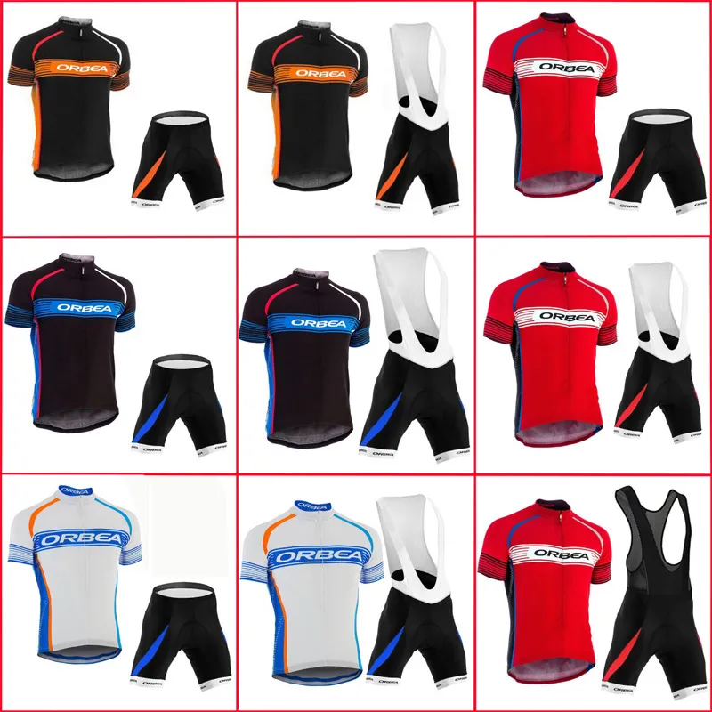 Ropa Ciclismo Team Orbea Pro Jazda na rowerze Jersey Garnitur Road Bike Nosić ubrania rowerowe Maillot Ciclismo Mężczyźni Wyścigi Garnitury Y21041002