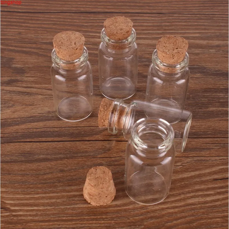 Mini bouteille verre bouchon or ou Argente ( lot de 12 pièces)