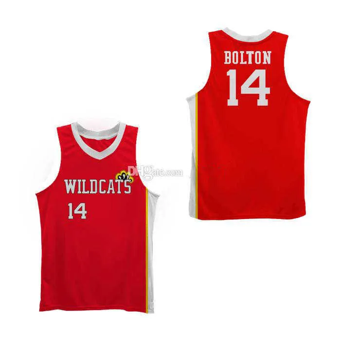 14 Troy Bolton Wildcats Jersey Stitched Custom Basketball Jersey From Nike vip 12.59 DHgate.Com