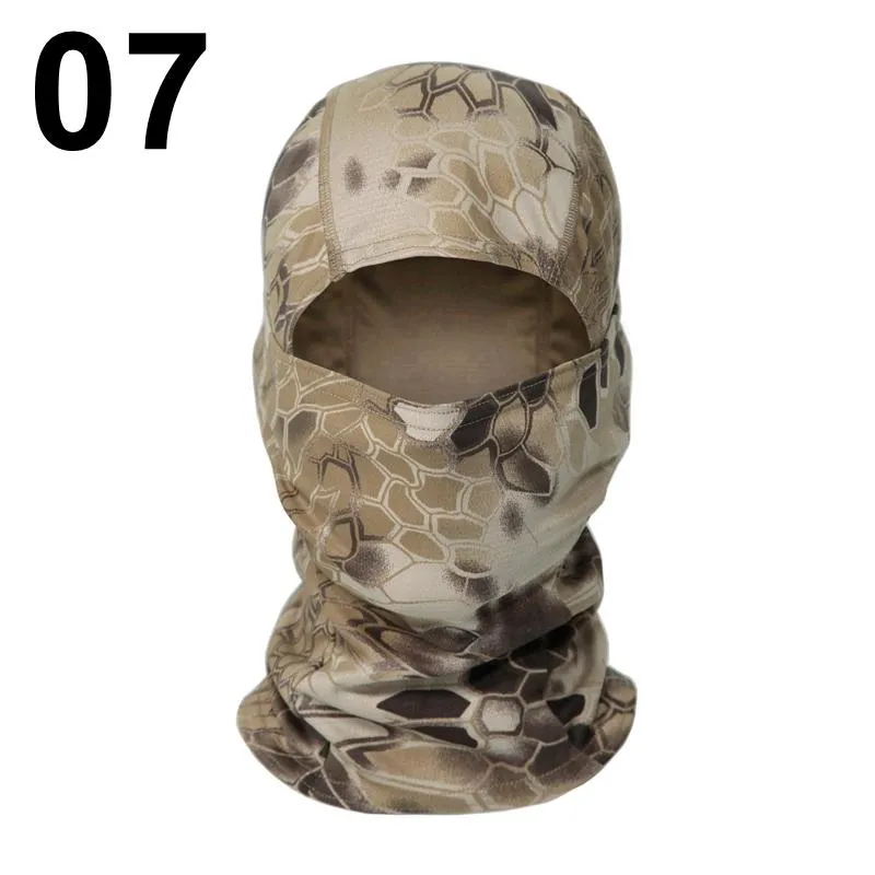 Pasamontañas militar táctico CP, bufanda de cuello de cara completa,  calentador de cabeza para caza al