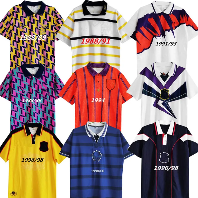 1988 1991 1992 1993 SCHOTTLAND Retro-Fußballtrikot 88 93 McCoist Bowman McLeish McInally Mo Johnston klassisches Vintage-Fußballtrikot