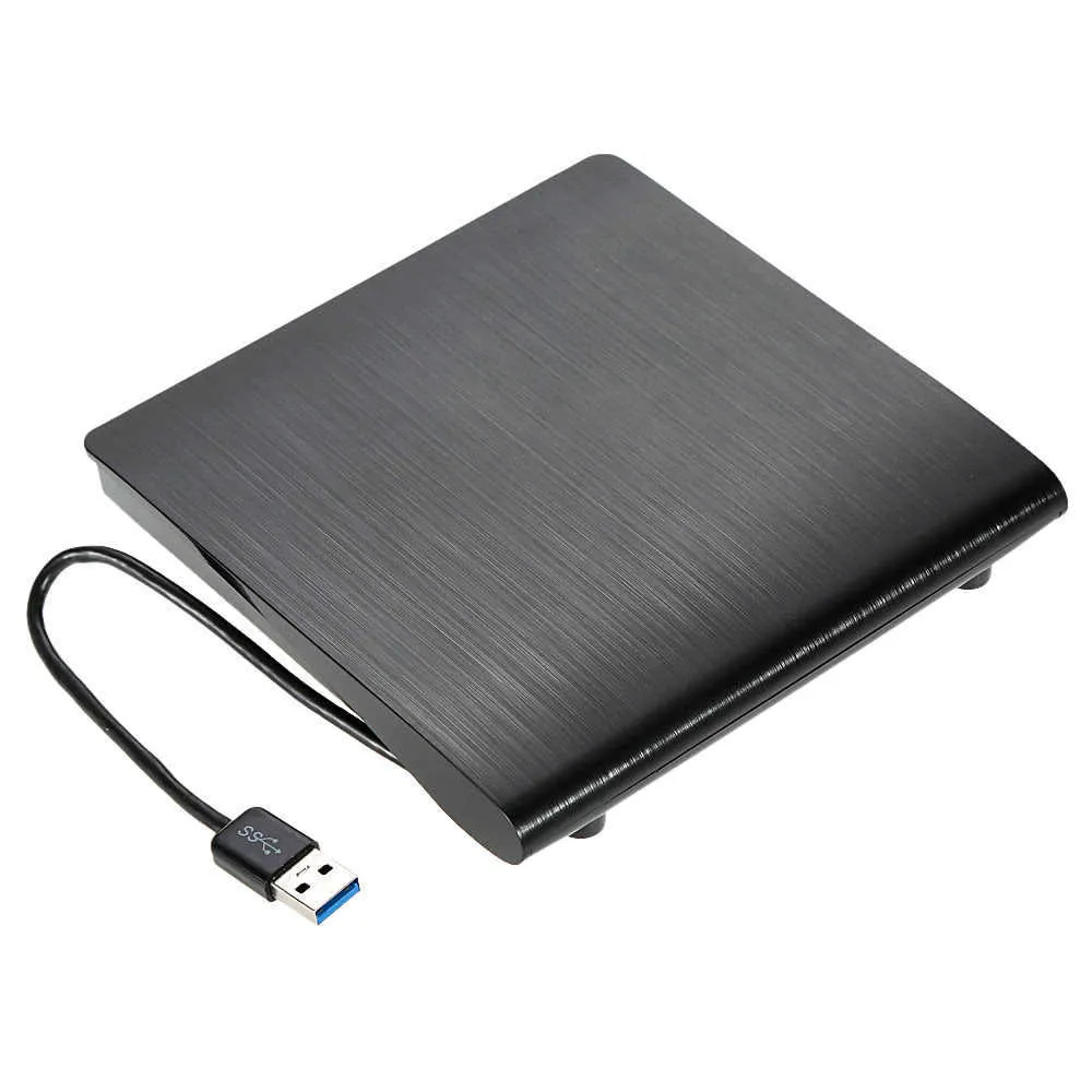 Scatola di cassa del disco ottico USB 3.0 esterno per Desktop PC portatile per notebook DVD / CD-ROM SATA Avvicinamento DVD esterno SATA