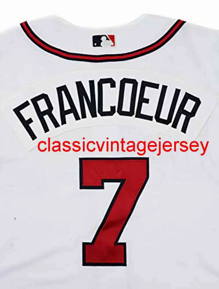 Men Women kids JEFF FRANCOEUR JERSEY Embroidery New Baseball Jerseys