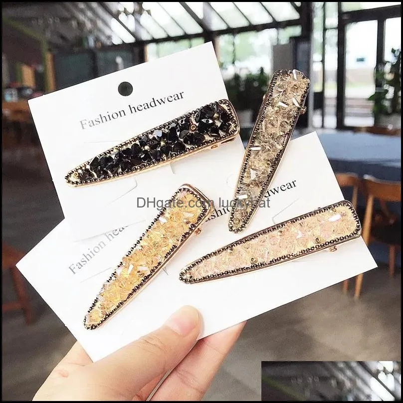 Vintage Rhinestone Hair Decoration Accessories Luxury Statement Wholesale Jewelry Beauty Styling Tools Dropshipping New Arrival