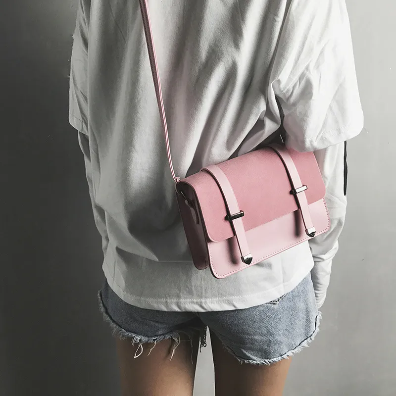 HBP Non-Brand Korean women's summer one shoulder cross slung frosted double arrow small square casual Mini bag sport.0018