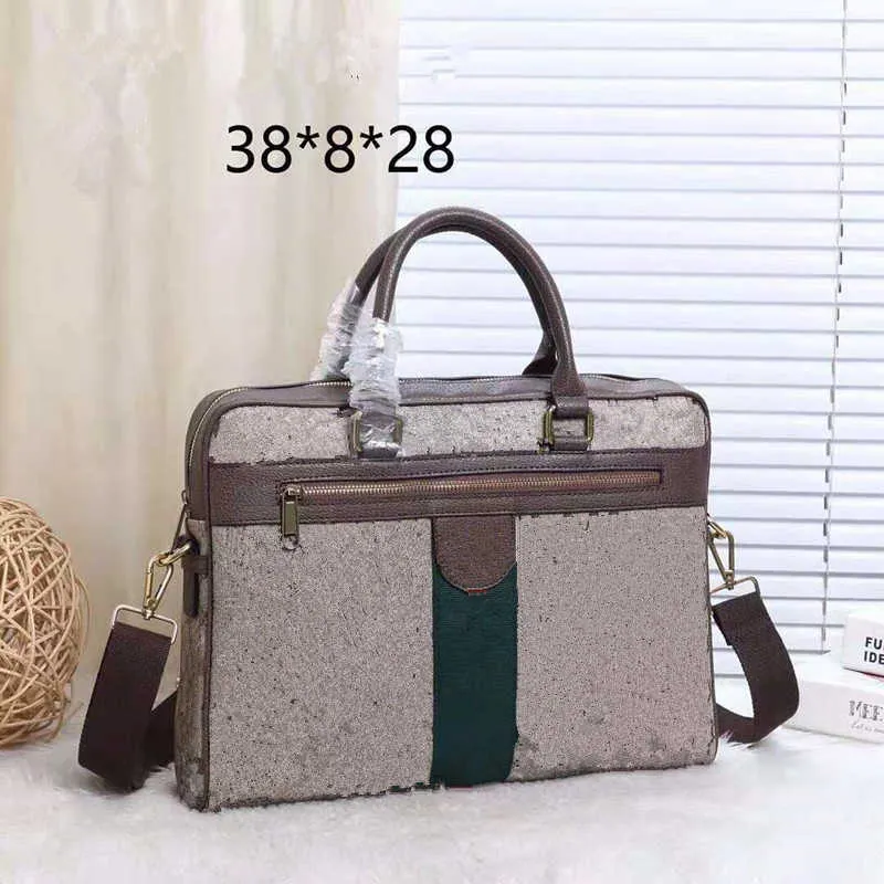 Manlig Business Single Shoulder Laptop Väska Tvärsnitt Väskor Datorpaket Lutad Väska Mäns Handväskor Väskor Brevfaser Satchel G094