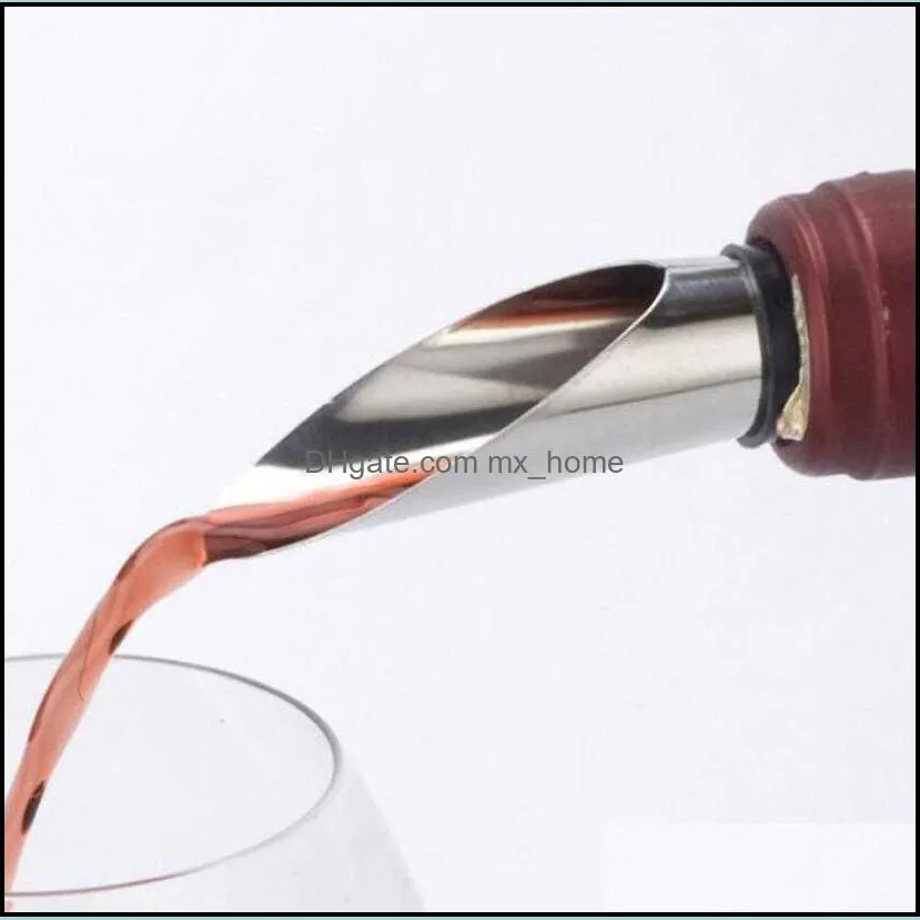 Bar Tools Magic Red Pourer Spout Decanter Wine Aerator Quick Aerating Pouring Tool Pump Portable Filter DZA8