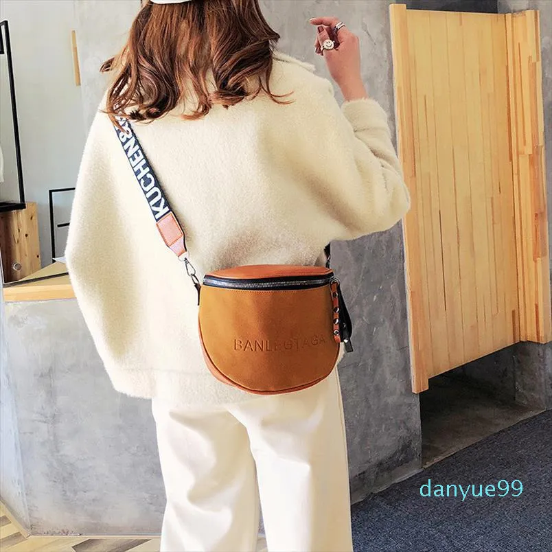 Jiesie angela vintage trend damskie torby w klatce piersiowej talii pakiet skóra crossbody torba podróżna ramię samica messenger torebka