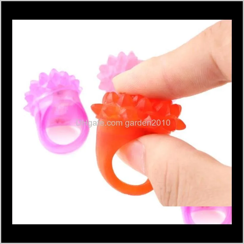 flashing bubble ring rave party blinking soft jelly glow hot selling! cool led light up wen5083