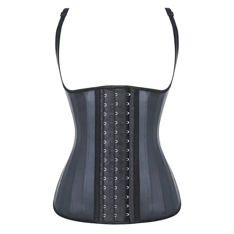 Orthopedic Latex Stomach Corset Body Shaper With 25 Steel Bones