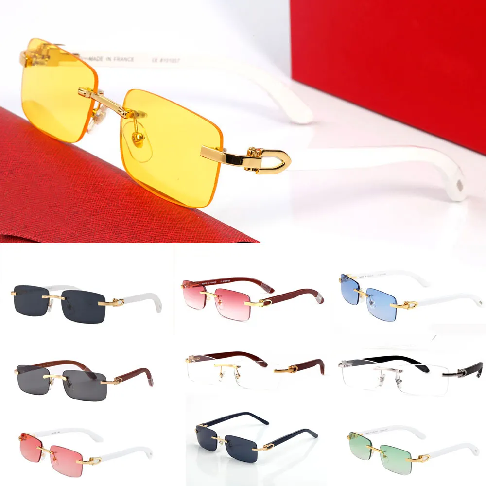 Новейшие солнцезащитные очки из рога буйвола для женщин, пластиковые линзы-пилоты, модные ретро-стекла для мужчин и женщин, имитация винтажных спортивных очков с футляром и коробкой
