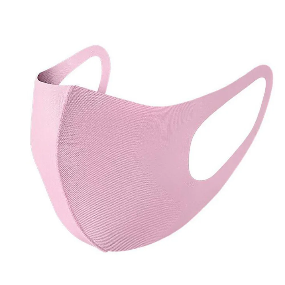 3-7 days to US Anti Dust Face Cover PM2.5 Mask Respirator Dustproof Anti-bacterial Washable Reusable Ice Silk Cotton Mask