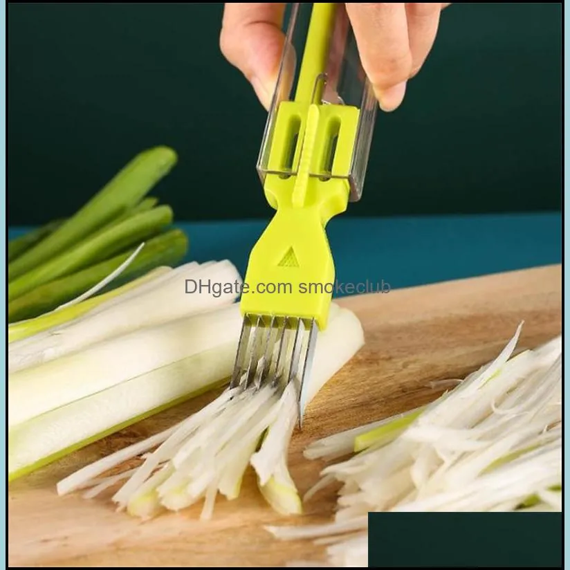 Fruit Vegetable Tools Peeler 3 In 1 Fruits Planer Onions Shredders Kitchen Accessories dd814