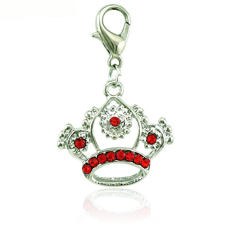 Wholesale 2021 Rhinestone Crown Pendants With Lobster Clasp For DIY Gothic Jewelry Making From Valuetop 0.75 DHgate.Com
