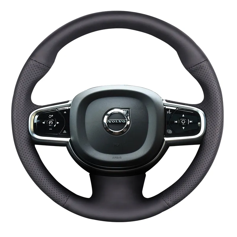 Housse de volant cousue à la main, adaptée à Volvo XC60 S90 S60 XC90 Xc40 V90v60