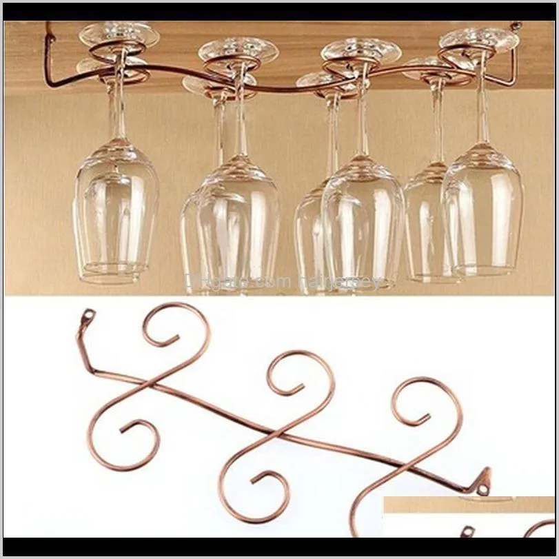 practical wine glass rack stemware hanging under cabinet holder hanger shelf kitchen