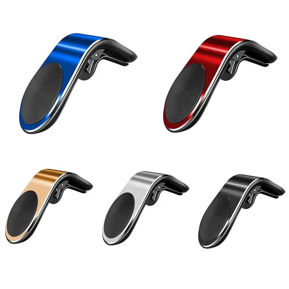 Universal Vent Clip Phone Holder With L Shaped Air Vent Stand