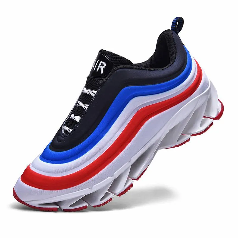 Professional Men's running shoes spring sports men white red orange grey green old daddy tide breathable casual outdoor jogging walking