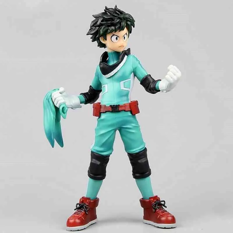 Anime My Hero Academia Figure 16cm Midoriya Izuku Figurine PVC Collectible Model Toy Gifts Izuku Action Figures X0526