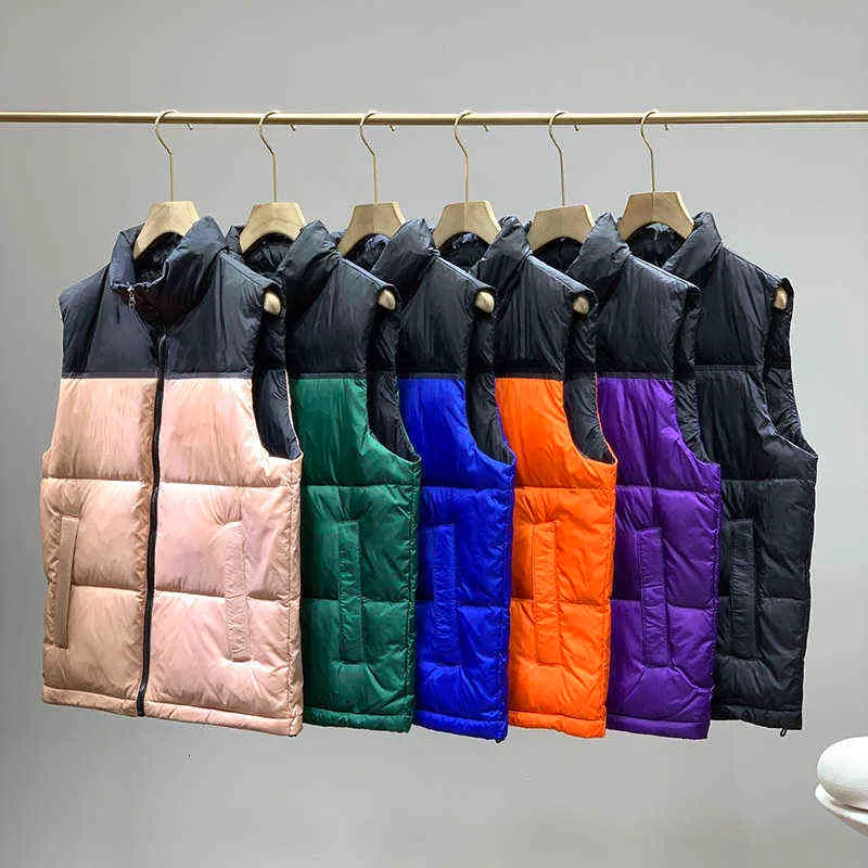 New Fashion Winter Jacket Men Down Vest Couples Down Vest Down jacket Parka Outerwear Multicolor Size S-2XL