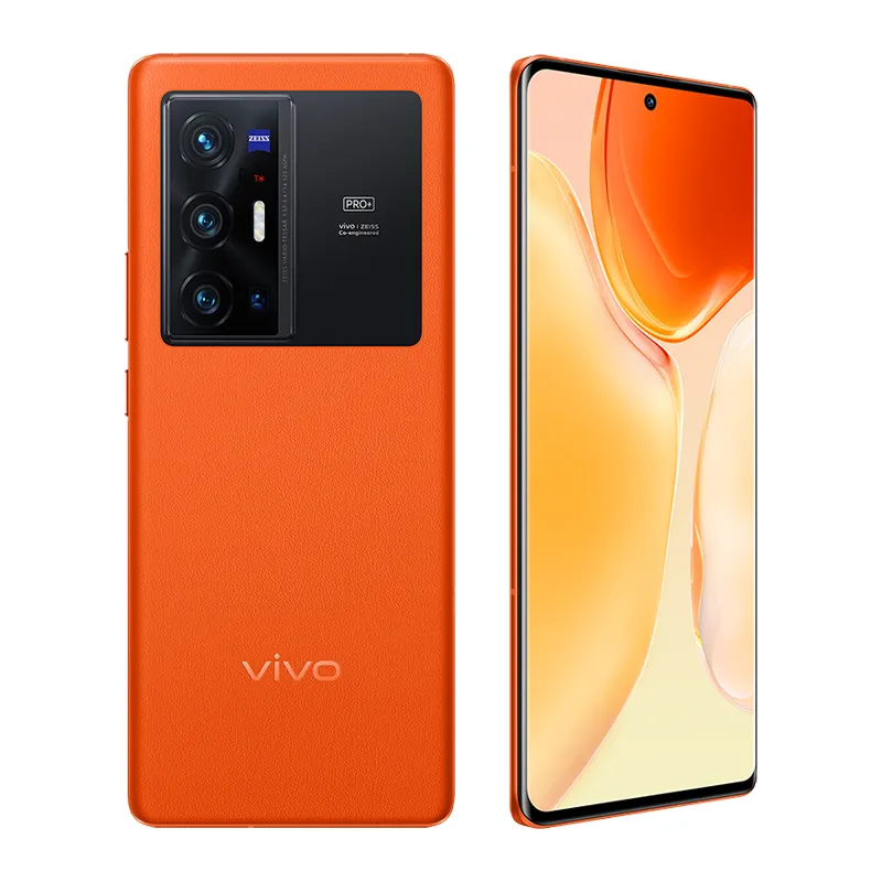 Original Vivo X70 PRO + PLUS 5G Mobiltelefon 12GB RAM 256GB 512GB ROM SNAPDRAGON 888 PLUS 50MP NFC IP68 Android 6.78 "Amoled Full Screen Fingerprint ID Face Smart Cellphone