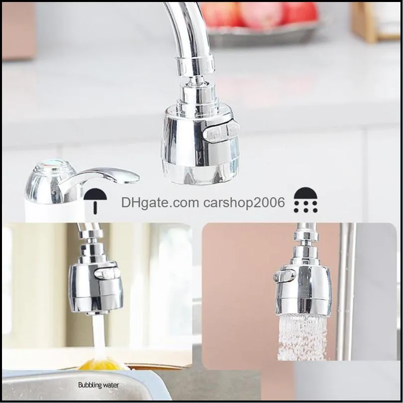 Kitchen Faucets 360 Degree Rotate Swivel Faucet Nozzle Filter Adapter Rotatable Tap Aerator Sink Shower Bubbler Sprayer Connector1