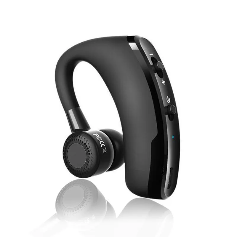 2021 V8 V9 Business Car Jazda Bezprzewodowe słuchawki Bluetooth Zestawy HandsFree Office Headphones Z Mic Pakiet Detaliczny