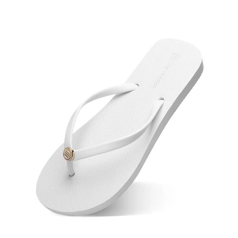 Cheap white on sale flip flops bulk