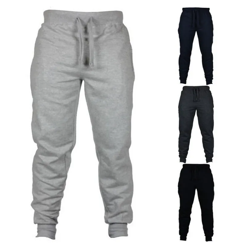 Mens Joggers Casual Pants Fitness Men Sportswear Tracksuit Bottoms Skinny Sweatpants Trousers Black Gyms Jogger Track Pants 5xl