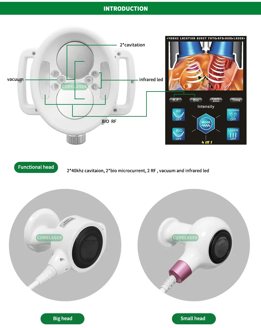 Beauty salon equipment HIFU RF Body slimming machine