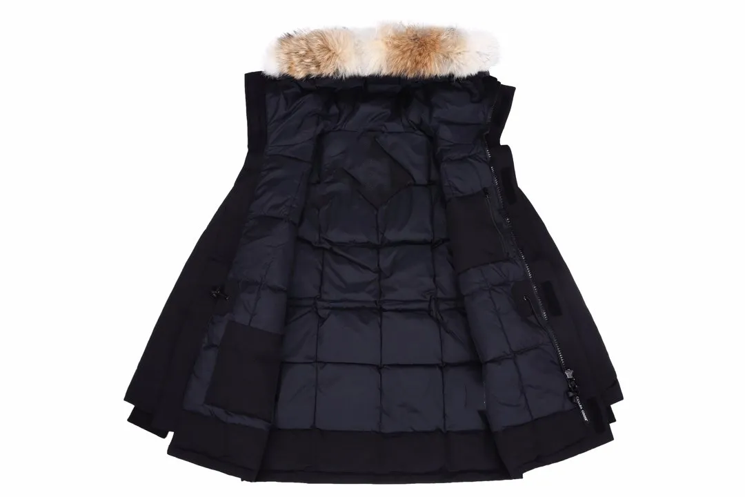 Mens Outerwear coats Winter outdoor leisure sports down jacket white duck windproof long leather collar cap warm real_voghion.com