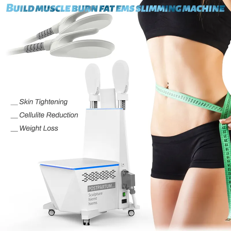 2 Handgrepen Hiemt Machine met de zitting Emslim Body Slimming Muscle Building Butt Lift Beauty Apparatuur