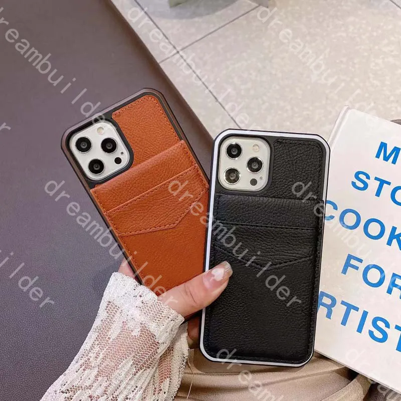 Fashion iPhone Case لـ 14 Pro Max Plus 13pro 13Promax 12 12pro 12promax 11 XSMAX PU Weather Wallet Cases Designer Cardholder