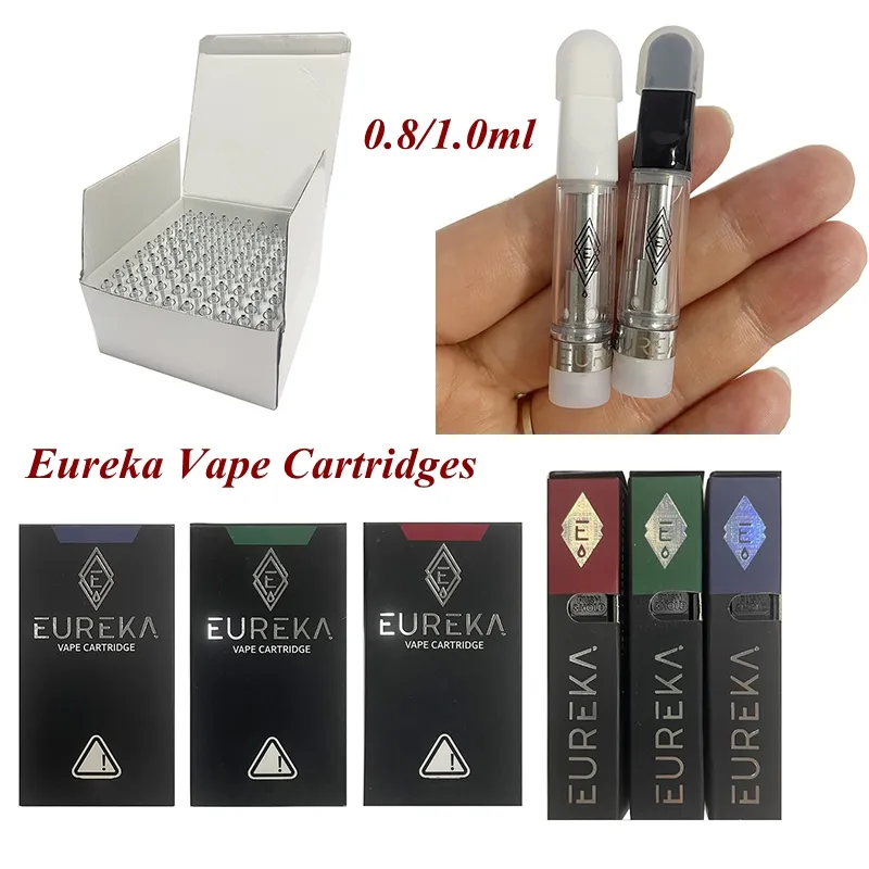 Newest EUREKA Th205 Carts High Potency Cartridges Atomizers Ceramic