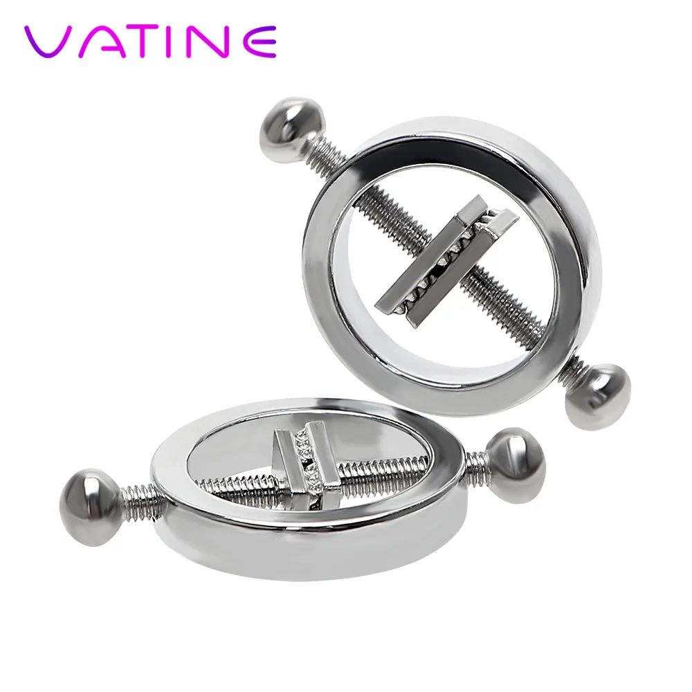 Yutong Vatine 1 Pair Nipple Clamps Грудные зажимы стимулятор эротические игрушки природа рабские ограничения для пара взрослых игр