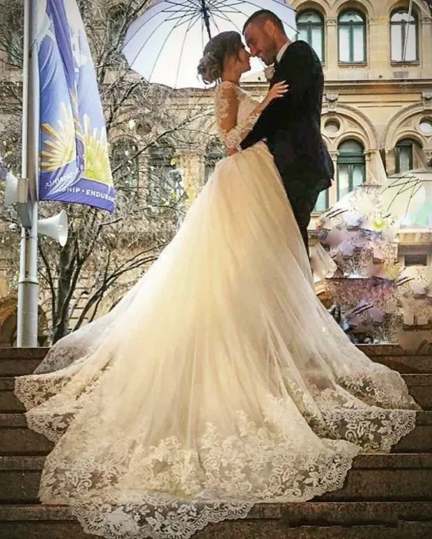 Robe de mariA e la sale plus belle au monde