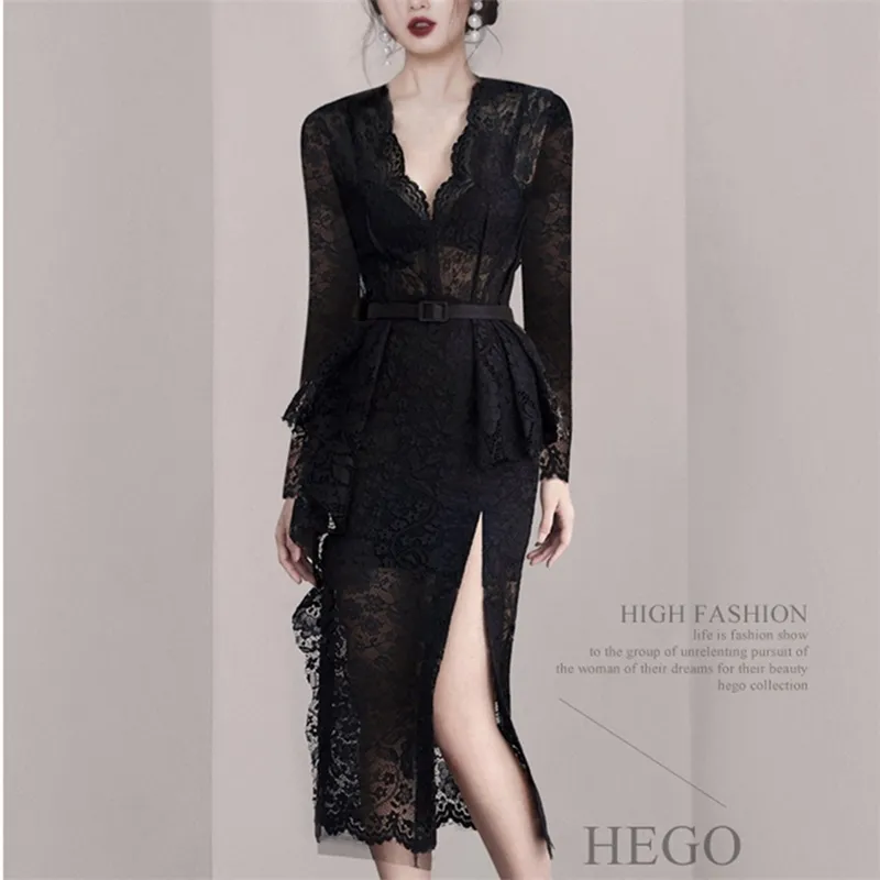 Black Lace V-Neck Sleeveless Vintage A-Line Dress with Empire Waist and  Mid-Calf Length for Summer Parties from Dhgate Basic & Casual Dresses -  price 41.54