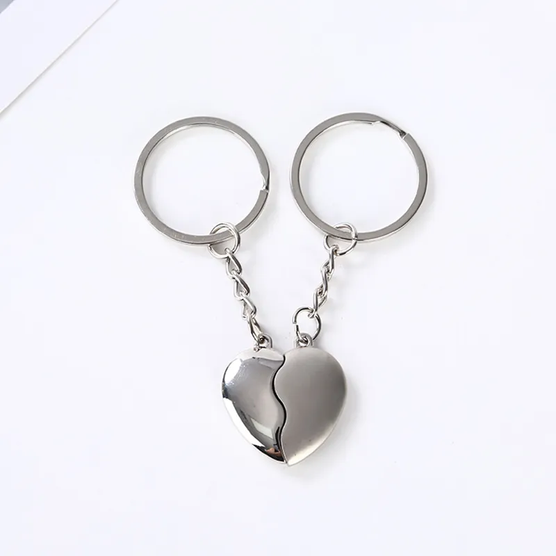 Save Big on Bulk Romantic Key Chain Couple Keychain Set: Matching Heart  Magnet Keychains Romantic Valentine's Day Gift For Couples Best Deals on 