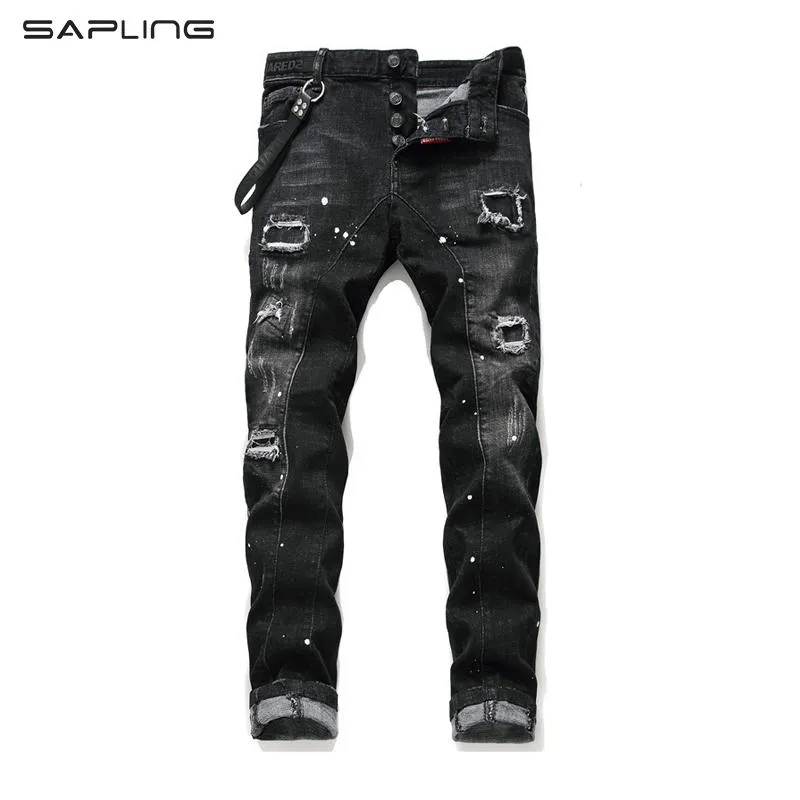 Jeans pintados hombres new arrivals