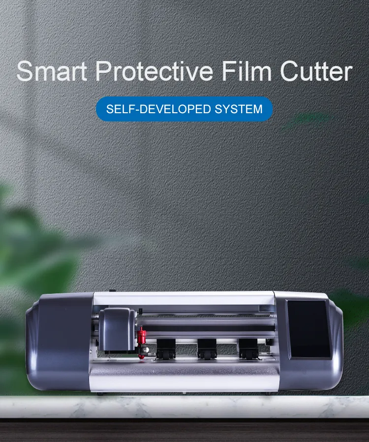 Stampante Sistema integrato automatico Pellicola proteggi schermo Plotter da taglio Macchina da taglio professionale Hd Large Touch Protezione intelligente Mobile