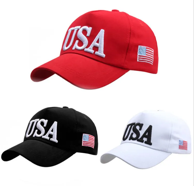 2024 Трамп Бейсболка Шапки Шляпы США Президентская выборов Партия Шляпа партии с американским флагом Клопки хлопчатобумажные виды спорта для мужчин Женщины регулируемые