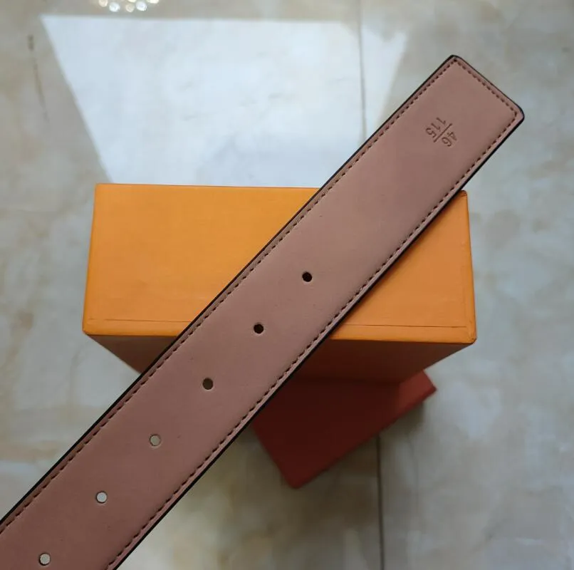 Fashion Designer belts men women classic luxury casual letter Big gold silver black buckle Unisex belt high quality with orange box