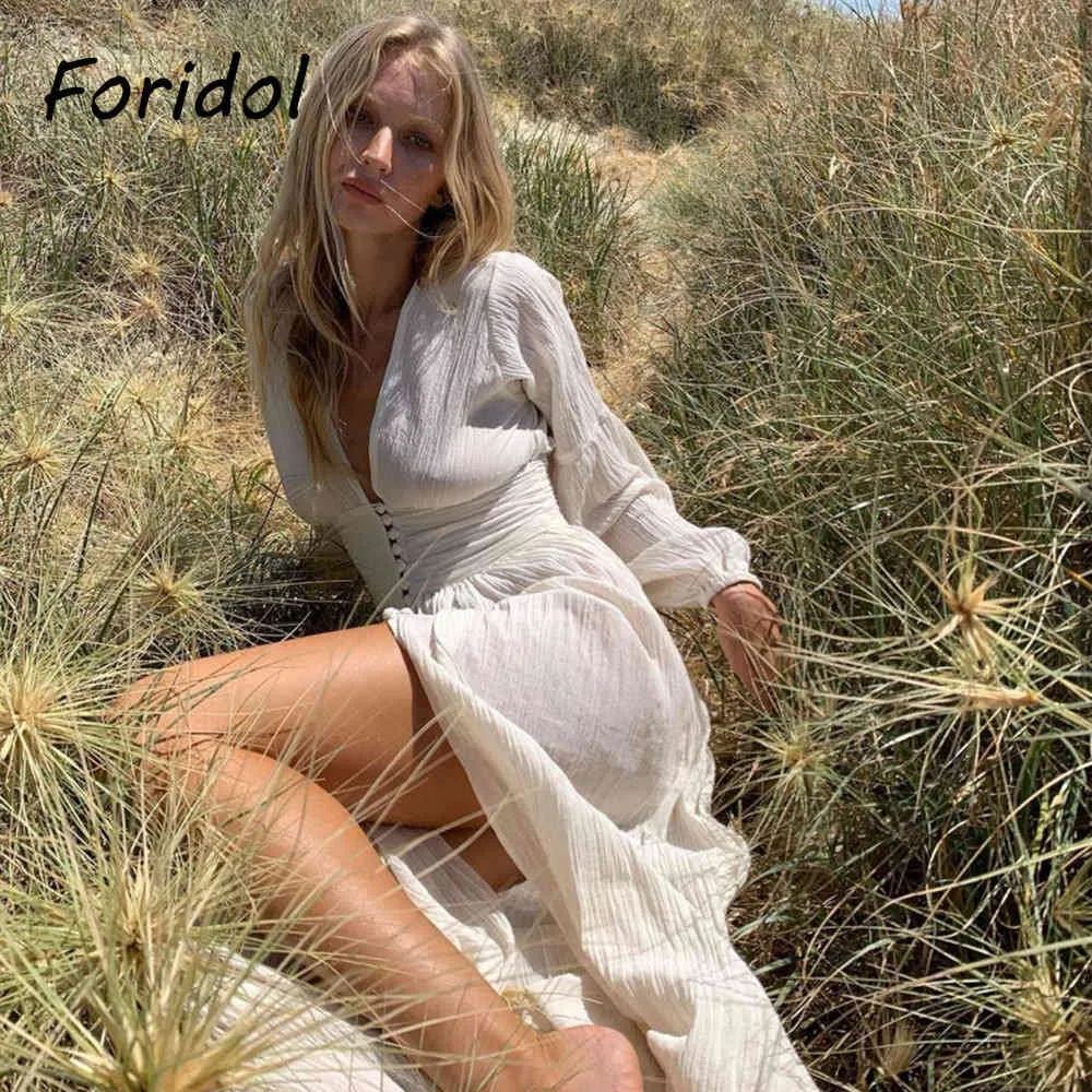 flowy beach dresses with sleeves PRETTYGARDEN Womens Summer Boho Maxi Dress Trendy Short Sleeve V Neck