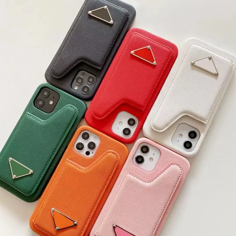 Deluxe Fashion Phone Cases for iphone 15 15Pro 14 14Pro 13 13pro 12 12pro max 11 pro Xs XR Xsmax 7 8 plus Leather Card Holder Pocket Designer Cellphone Cover Case