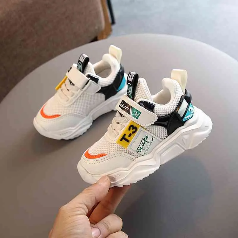 Çocuk tenis bebek toddler sneakers moda nefes ışık erkek kız spor koşu ayakkabıları bebek zapatos de bebe nenas 210315